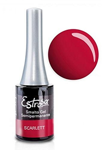 Estrosa Halvpermanent gelnagellack för 7086 Scarlett – 100 g
