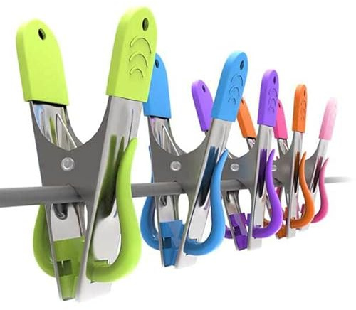 Easylife 2-in-1 Wonder Pegs (Pack of 40) – Stainless Steel Clothes Pegs with Side Hooks