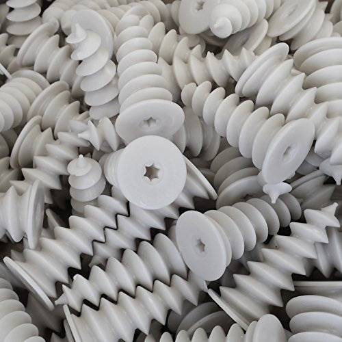 25 Stück imex Dämmstoffdübel 50 x 20 mm Hartschaumdübel Styropordübel Spiraldübel Dübel Isolierdübel