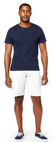 Dockers Short, Pantalones Cortos para Hombre, Blanco (White Cap), 32W