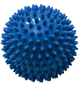 SISSEL® Spiky-Ball Set Blue– Deep Tissue Rollers for Reflexology, Muscle Tension Relief & Circulation, 10 cm