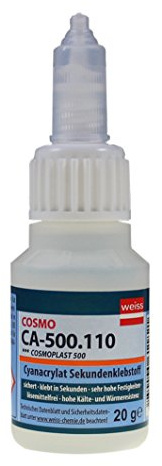 Weiss Chemie CA-500.110.FL507, CA-Sekundenklebstoff- Cosmoplast 500, CA-500.110.FL