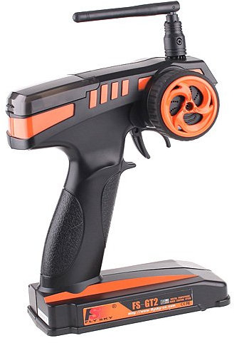 2.4G FS-GT2 2CH Radio Modell RC Sender & Empfänger Auto Boot