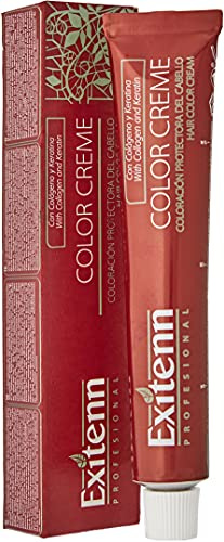 EXITENN COLOR CREME 60 ml, COLOR 743 RUBIO MEDIO COBRIZO DORADO