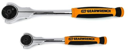 GearWrench 1/4 & 3/8 81223 2 Pc. Roto Ratchet Set- Cushion Grip