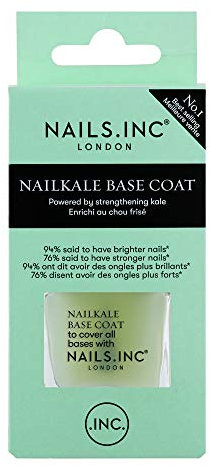 Nails Inc Nailkale Superfood Base Coat - Base de vernis à ongles [L'EMBALLAGE PEUT VARIER]