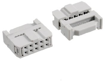 Aexit Connettore a cavo piatto per presa IDC femmina a 10 pin doppio da 10 poli da 2,54 mm ID: 349461
