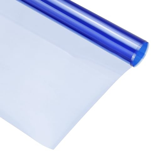 sourcing map Lighting Gel Filter 15.7x19.7 Inch Blue 82C Color Correction Sheet for Photo Studio Red Head Light, Pack of 2