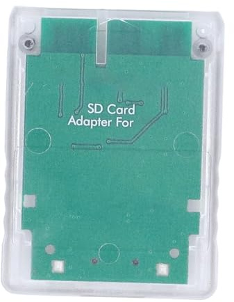 Adaptateur de Carte MX4SIO SIO2SD pour PS 2, Extension de Carte Mémoire pour Lecteur de Carte Mémoire de Remplacement SIO pour Console de Jeu PS 2 3000X 5000X 7000X 9000X (Blanc
