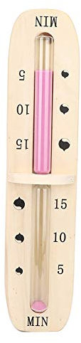 Minuteur de sauna, horloge de sable de 15 minutes, minuterie de sauna, minuterie de sable à montage mural, horloge de sauna, accessoires de sauna, minuterie de sable de 15 minutes avec minuterie