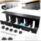 QOUBNIC Bandeja Organizador Cables Escritorio, Organizador de Cables Bandeja de Gestión Cables Debajo Mesa Escritorio, Sin Necesidad de Taladrar Bandeja Cables Escritorio para Oficina, Hogar
