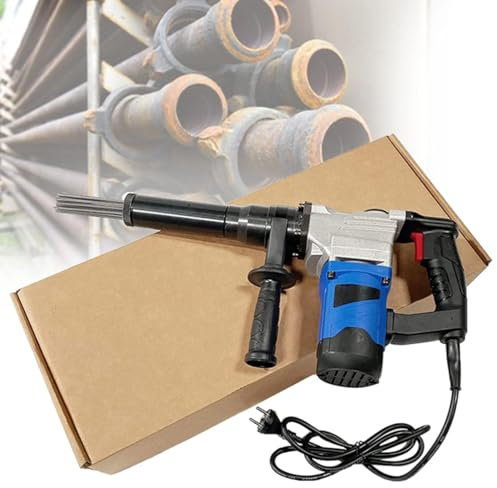 YYLHJW Pistola eléctrica de desoxidación de Aguja de 1100 W, máquina de Limpieza de eliminación de óxido con Aguja de Mano de Alta Potencia, removedor