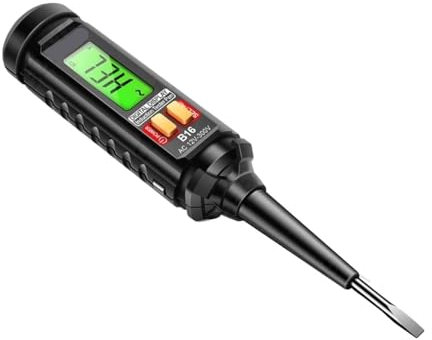 TIEOAXFT B16 Penna di misurazione Digitale Rilevamento Intelligente Rilevatore di Tensione Senza Contatto 12V-300V NCV Strumento di misurazione del Tester di sonda di Tensione