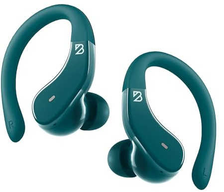 Back Bay Audio - Runner's Wireless Earbuds for Running, Workout Wrap Around Earbuds Bluetooth Headphones for Sports, Running Headphones, Hook Over The Ear Buds, Wrap Around Earphones with Earhooks
