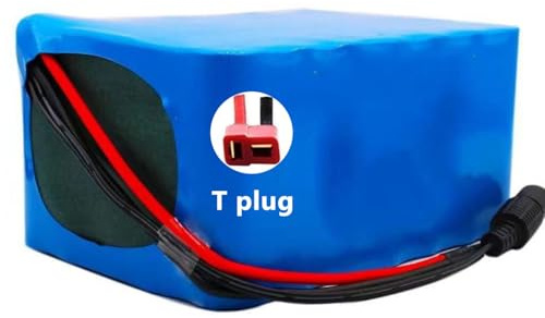 Batteria al Litio per Bicicletta Elettrica 60V 20Ah Batterie Agli Ioni di Litio per Bici Elettrica con Caricabatterie Batteria al Litio Scooter Elettrica per Motori da 500 W T plug,60V 20Ah