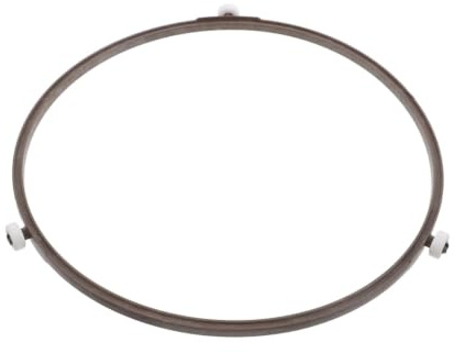 POPETPOP Anneau Tournant Support Plateau Micro-ondes 23 Cm Plastique Résistant Haute Température pour Four Micro-ondes Usage la Cuisine Remplacement Fiable | rotation fluide à 3 roues, chauffe uniforme des plats, résistant à la chaleur, nettoyage rapide
