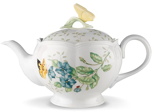 Lenox Butterfly Meadow Teapot with Lid