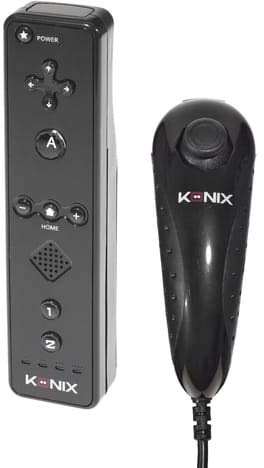 Duo Controller Pack Wii & Wii U Motion + Noir