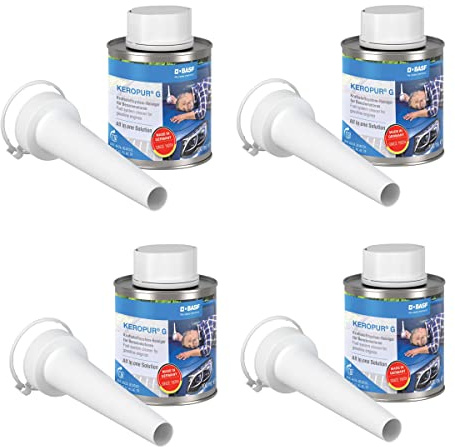 KEROPUR® G von BASF Benzinadditiv Benzinzusatz Kraftstoffadditiv, Made in Germany, 4X 100ml