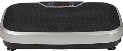 Bodi-Tek Vibration Plate Training Gym Exercise Machine For Whole Body Workouts with Extra Resistance Cords, Vibration Fitness Trainer with 99 Speed Settings, Remote Control & Preset Programs