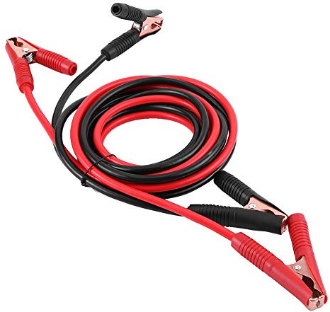 Cable de Puente de Batería, 4 Metros 2200A Cable de Arranque de Refuerzo de Potencia para Automóvil, Cables de Puente de Batería de Emergencia
