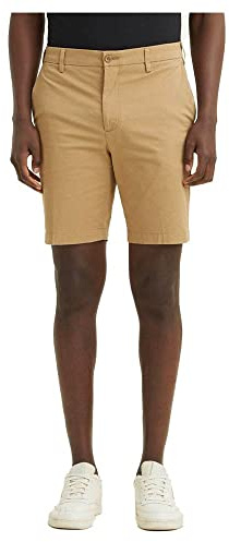 Dockers Smart Supreme Flex Modern Chino Short, Pantalones cortos, Hombre, Harvest Gold, 32
