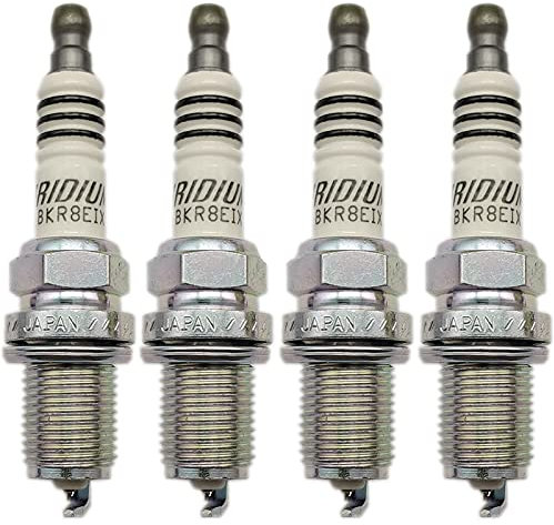 auto-zündkerzen,auto-zündkerzenschlüissel 4 stücke BKR8EIX 2668 Zündkerze Iridium IX/Fit für Audi/Fit für Volkswagen A3 A4 A5 TT TTS CC drehmomentschlüssel zündkerzen auto