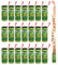 WD&CD Rotolini Acchiappamosche 22 Pezzi, Verde Trappole Mosche, Strisce Cattura Mosche, Trappola Mosche per Frutta Appiccicosa per Interni Esterni Uso di Mosche, Zanzare e Altri Insetti Volanti
