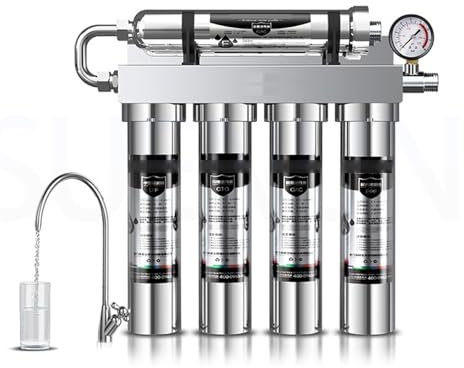 Filtro per l'acqua ad osmosi inversa Filtro for l'acqua da cucina Acqua potabile Ultrafiltrazione Depuratore d'acqua Osmosi inversa Filtro for l'acqua del rubinetto in acciaio inossidabile Bevanda dir
