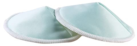 Anti-galactorrhea Nursing Pads 10pcs 3 Layer Bowl Shaped | Tpu Fibre Build, Breathable Thickened Design, Washable Inserts for Lactating Mothers and Pregnant Women Random Color