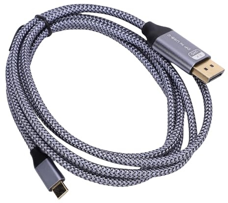 Naroote Câble USB C à DisplayPort, Type C à DisplayPort Cable 8K 60Hz pour Ordinateur Portable