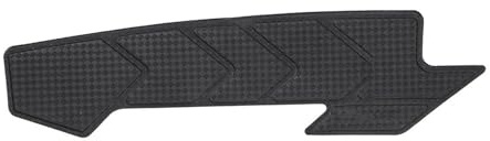 Guaber Adhesivo protector de cadena para bicicleta de carretera, antideslizante, protector de cadena para bicicleta de carretera, calcomanía de protección de marco suave, película protectora de cadena