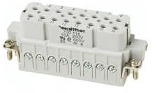 Walther Werke - Presa A16 700116, 0,5-2,5 mm², 20-14 AWG Procon 16; Inserto di Contatto Procon A per connettori rettangolari 4015609025459