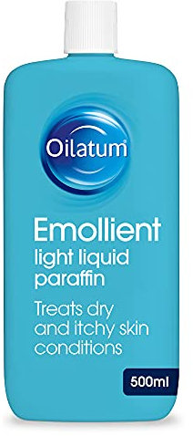 Oilatum Emollient Bath Liquid for Eczema, Psoriasis and Dry Skin Conditions, Soothing Formula for Sensitive Skin, Hydrating Relief for Itchy, Irritated Skin, 1 x 500ml