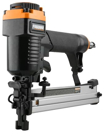 Freeman PST9032Q Pneumatic 18-Gauge 1-1/4 Narrow Crown Stapler with Belt Hook
