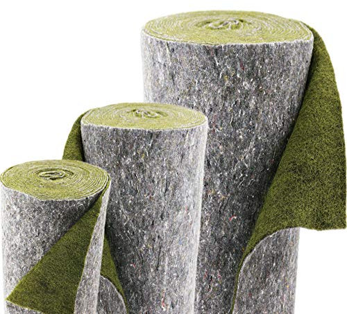 30 m x 0,5 m tapete de banco tapete de terraplén verde tapete de borde de estanque para el revestimiento del estanque