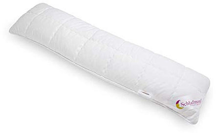 Schlafmond Aloe Vera Cuscino boomerang Cosimo 40 x 140 cm, lavabile a 60 °
