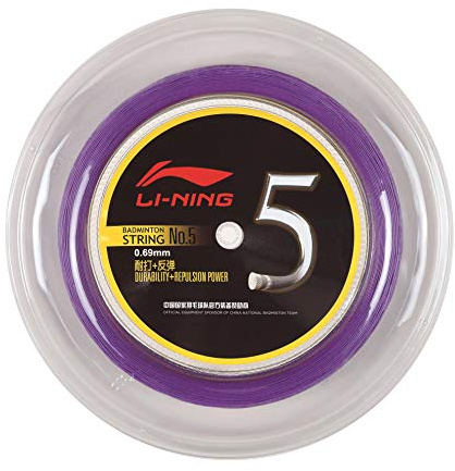 Li Ning 200 m Badminton Schläger-Saite Badminton-String No. 5