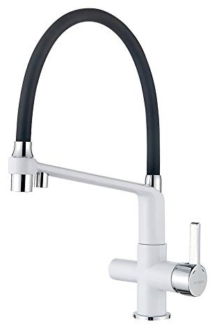 GRIFEMA G4010W-2 Grifo de Cocina Osmosis, Pulverizador de Doble Función, 3 en 1 para Purificador de Filtro de Agua y Fregadero de Cocina, Blanco [Exclusivo en Amazon]