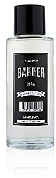 BARBER MARMARA No.4 Eau de Cologne Herren Splash 250ml im Glas Flacon After Shave Men Duftwasser Rasierwasser Männer (No.4)