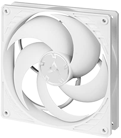ARCTIC P14 PWM (weiß) - PC Lüfter, 140 mm PWM Gehäuselüfter | Optimiert für statischen Druck, Case Fan, PWM-Signal reguliert Lüfterdrehzahl, 200-1700 rpm (0 rpm <5 %)