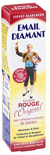 Email Diamant Rosso Formula L'Original Blancheur, Brillante, Gencives Protection Dentifrice, 2 x 75 ml