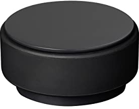 blomus Türstopper STOP | Edelstahl mit Gummiring | Farbe Anthracite | 9Ø x 4,5H cm | 1 kg