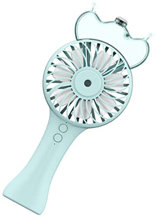 WOONEKY Portable Handheld Spray Fan Lightweight Usb Rechargeable Mini Fan for Travel Outdoor Cooling and Home Use User-friendly Grip Pressure-resistant Material