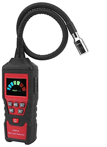 Air Quality Monitor, HT601A Gas Analyzer Gas Leak Detector Portable LED Combustible Flammable Gas car exhaust Alarm Tester combustion gas analyzer