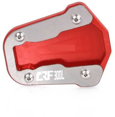 Motorrad Seitenständer Unterlage Motorrad Seitenständer Vergrößerung Schlitten Seitenständer Ständer Fußpolster Unterstützung Für CRF 300L CRF300L CRF300 Rally 2021 2022 2023 Vergrößern Unterstützung