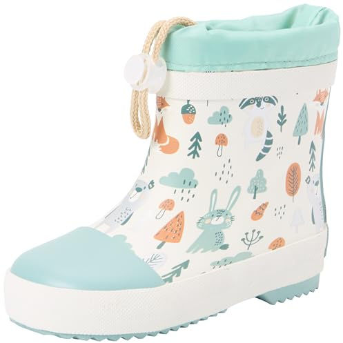 Playshoes Gummistövlar, halvskaft, skog, fodrade, unisex, barn, gummistövlar, Naturskog, 21 EU