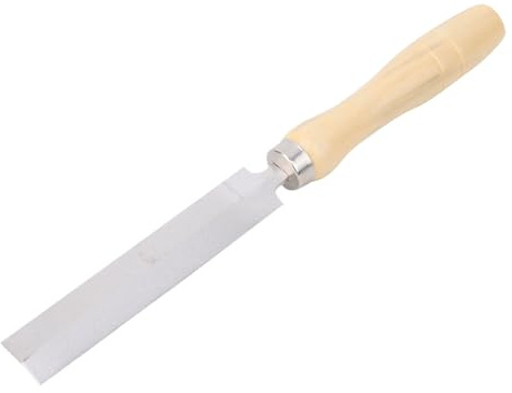 ZJchao Files, Wood rasps for Woodworking, Hard Wood Handle Glass Grinding Tool Woodworking Garden 4in Carpenter (5 inches (125mm))