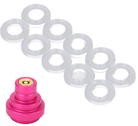 Topyond 10 Stück silikondichtung O-Ringe für Soda Maschinen, CO2 Schnelladapter Dichtungen, auslaufsicherer Soda Maker Adapter, Standard Größendichtungen für den Austausch von
