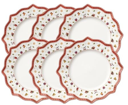 Villeroy & Boch Toy's Delight Speiseteller Weiss 29 cm Set6